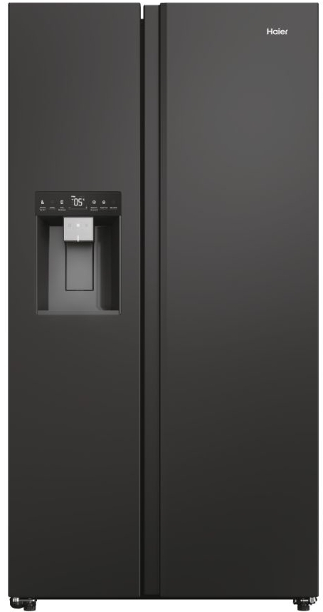 Haier Black Hsw79f18dipt American Fridge Freezer