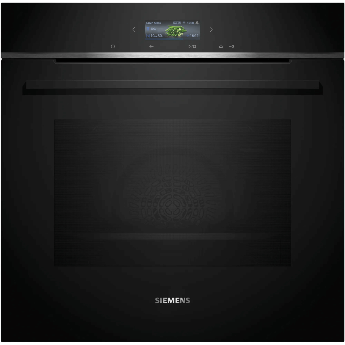 Siemens Black Hb732g1b1b Iq700 Built In Hydrolytic Single Oven In