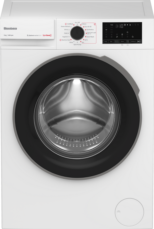 Blomberg LWA29461W 9kg 1400 Spin Freestanding Washing Machine - White - Image 5