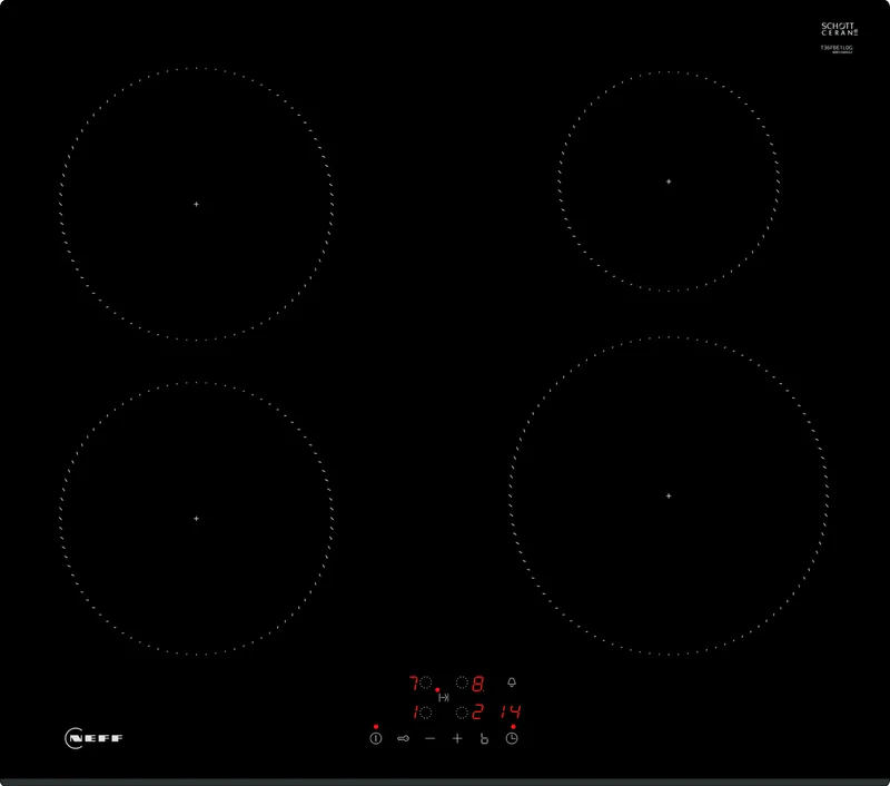 Neff Black T36fbe1l0g 60Cm Induction Hob