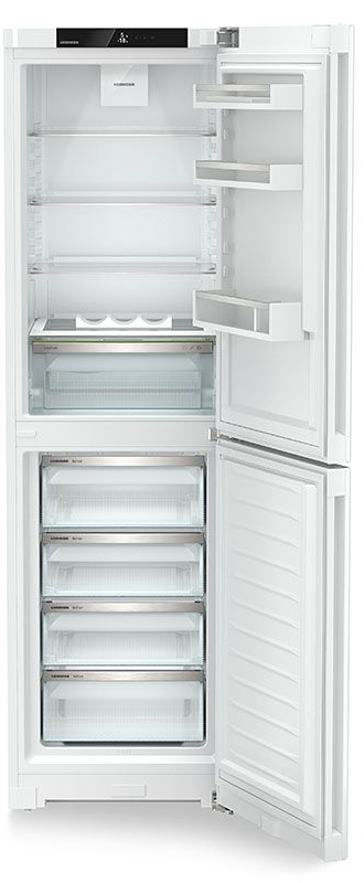 Liebherr White Pure Cnd5704 200X60cm 359L No Frost Freestanding Fridge Freezer