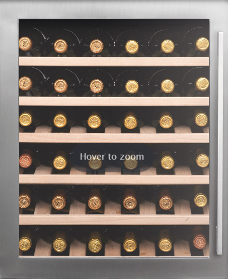 Caple Bordeaux/White Wi6142 Built In Wine Cooler - Stainless Steel / Glass