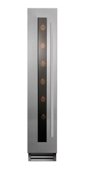 Caple Bordeaux/Red/White Wi159 Built In Wine Cooler Stainless Steel