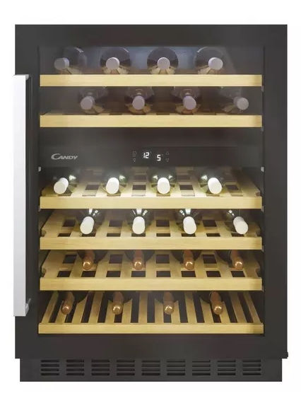 Candy Black Ccvb 60D Uk/N Wine Cooler