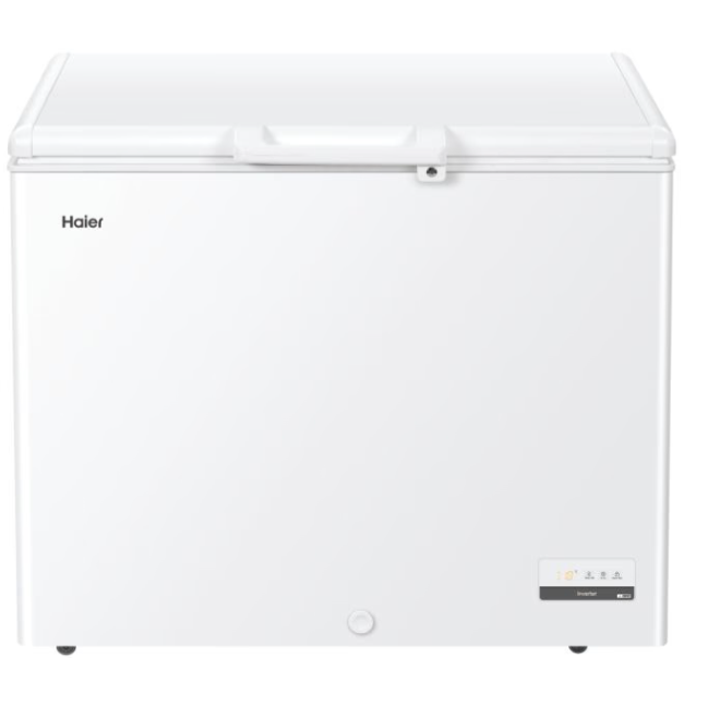 Haier White/Light Chest Freezer Hce301e Uk