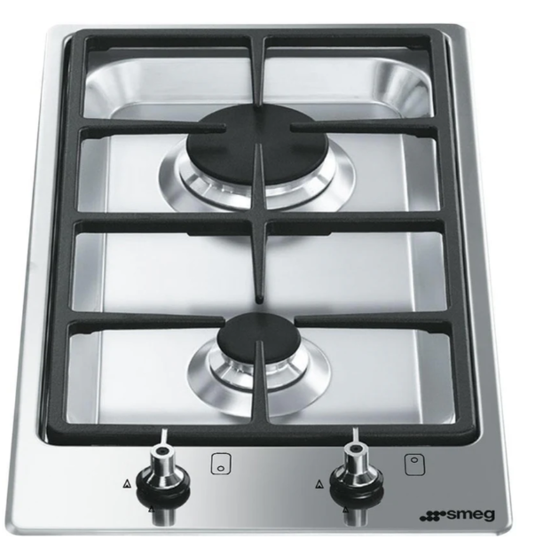 Smeg PGF32G Features2 burnersStainless steel ultra low profile baseStainless steel controlsHeavy dut - Image 5