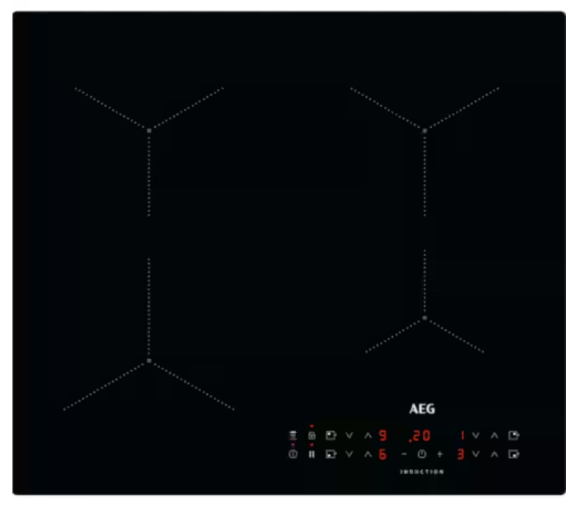 Smeg Black 60Cm Induction Hob Sib2641d