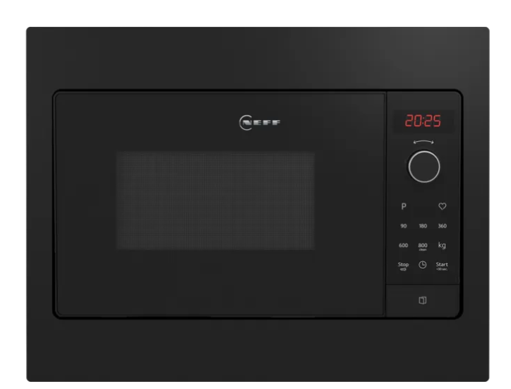 NEFF Built-in Microwave Oven - 20L Capacity - 800W Power - Black - Image 4
