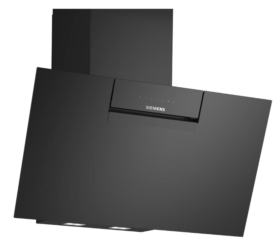 Siemens Black Lc87kfn60b Iq300 80Cm Angled Glass Cooker Hood