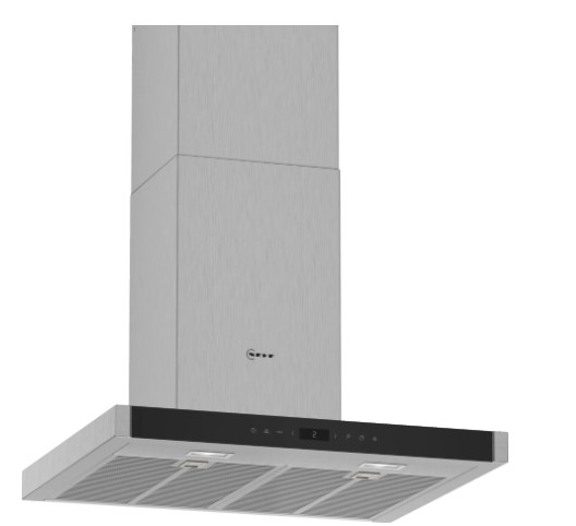 Neff D65bmp5n0b Chimney Hood - Stainless Steel