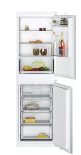 Neff N 30 Built-In Fridge-Freezer With Freezer At Bottom