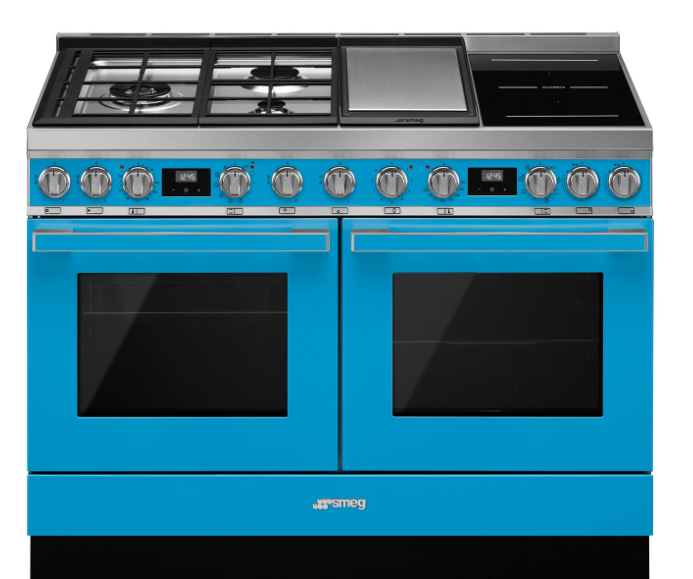 Smeg Cpf120igmpt 120Cm Portofino Pyrolytic Dual Fuel Range Cooker