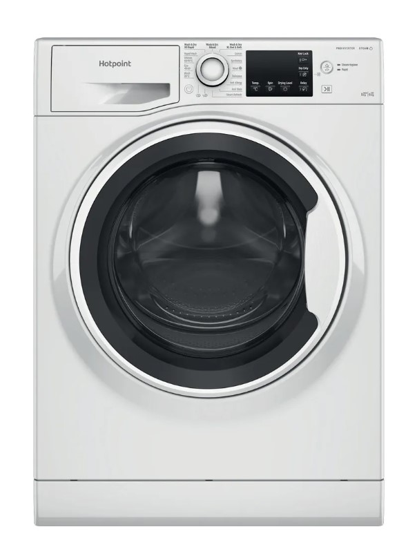 Hotpoint White Ndb8635wuk 8+6Kg Washer Dryer - Freestanding