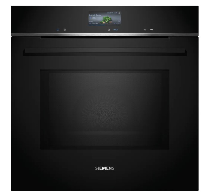 Siemens Black Iq700 Built-In Oven With Microwave Function 60 X 60 Cm