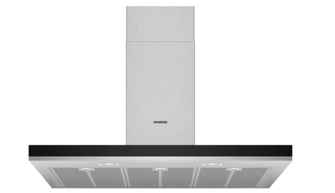 Siemens Light Iq300 Wall-Mounted Cooker Hood 90 Cm Stainless Steel