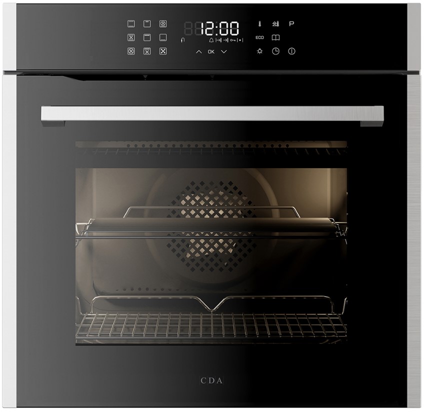 Cda Black Sl550ss Thirteen Function Pyrolytic Oven