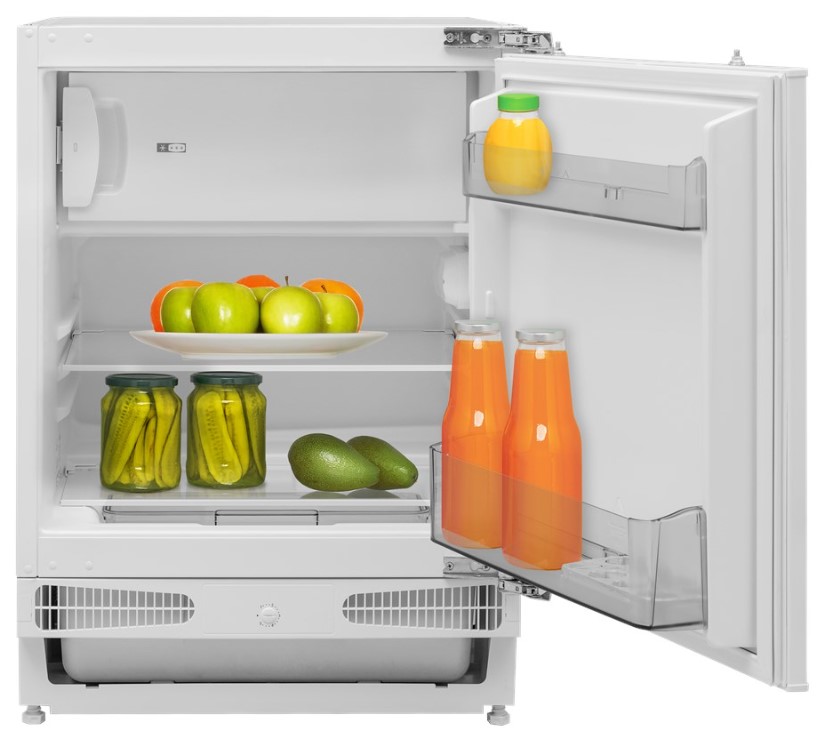Cda White Cri551 Integrated Under Counter Fridge With Ice Box