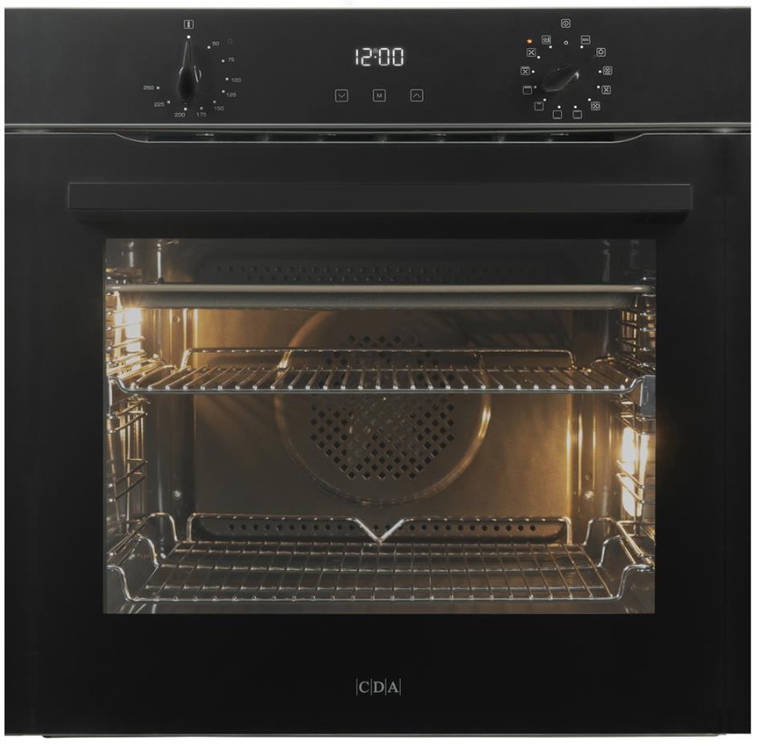 Cda Black Sl300bl Twelve Function Multifunction Oven