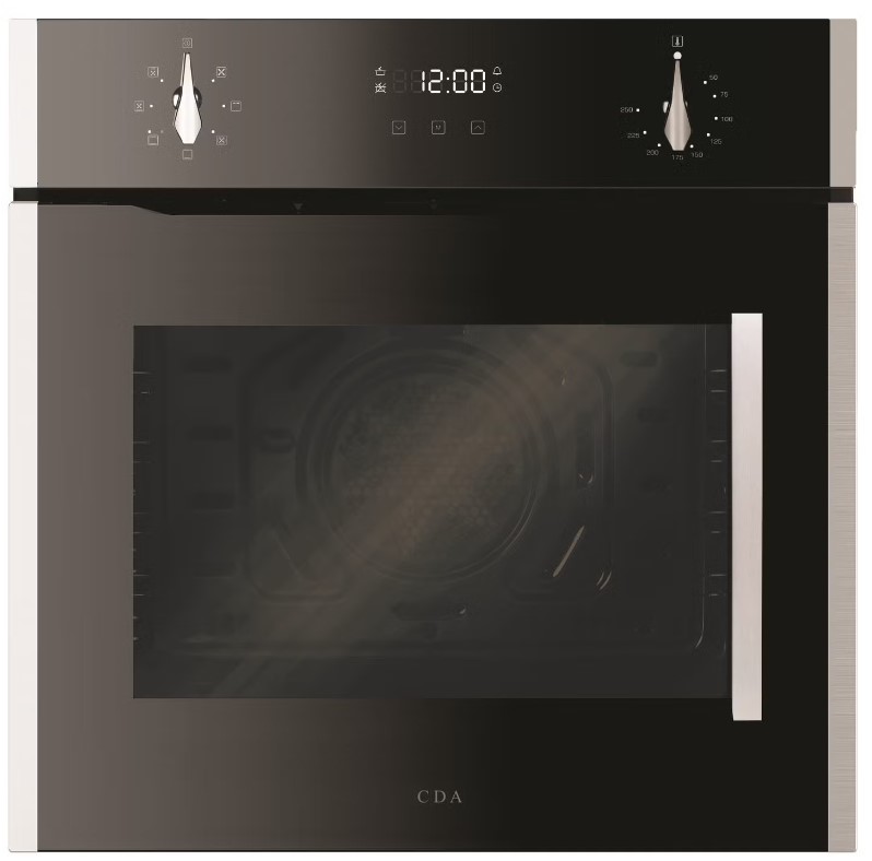 Cda Black/Light Sc621ss Seven Function Electric Side Opening Oven
