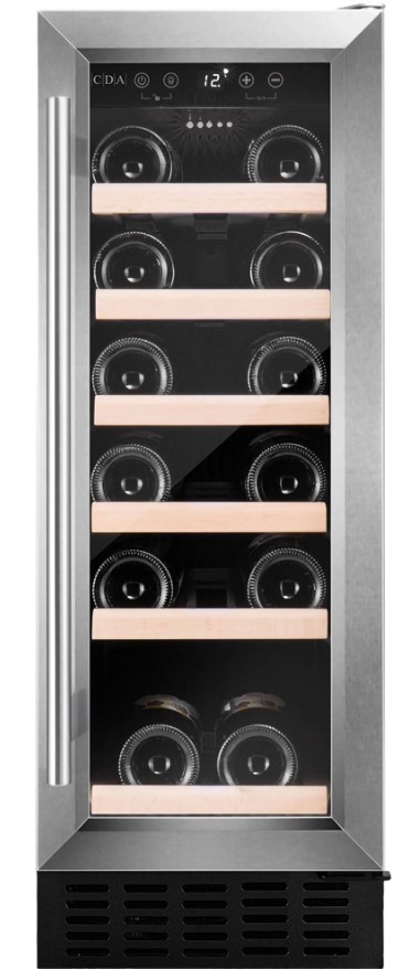 Cda Light Cfwc304ss 30Cm Freestanding/Under Counter Wine Cooler