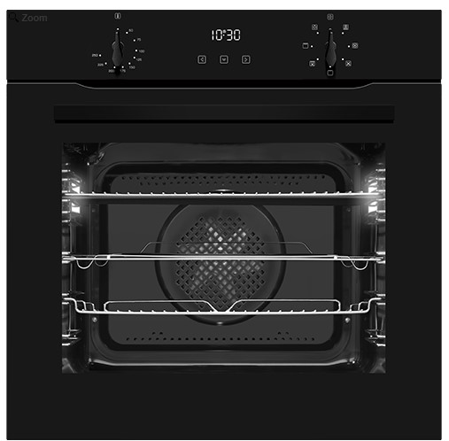 Cda Black/Light Sl200bl Seven Function Fan Oven