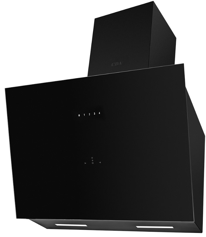 Cda Black Ega60bl 60Cm Gesture Control Extractor