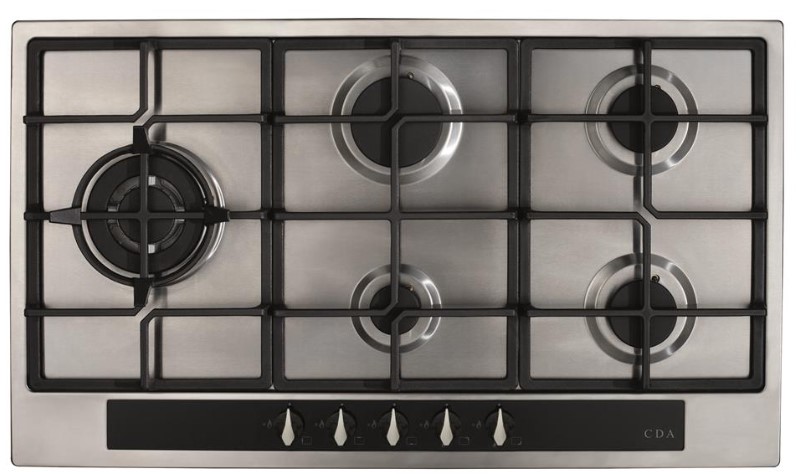 Cda Hg9351ss Five Burner Gas Hob