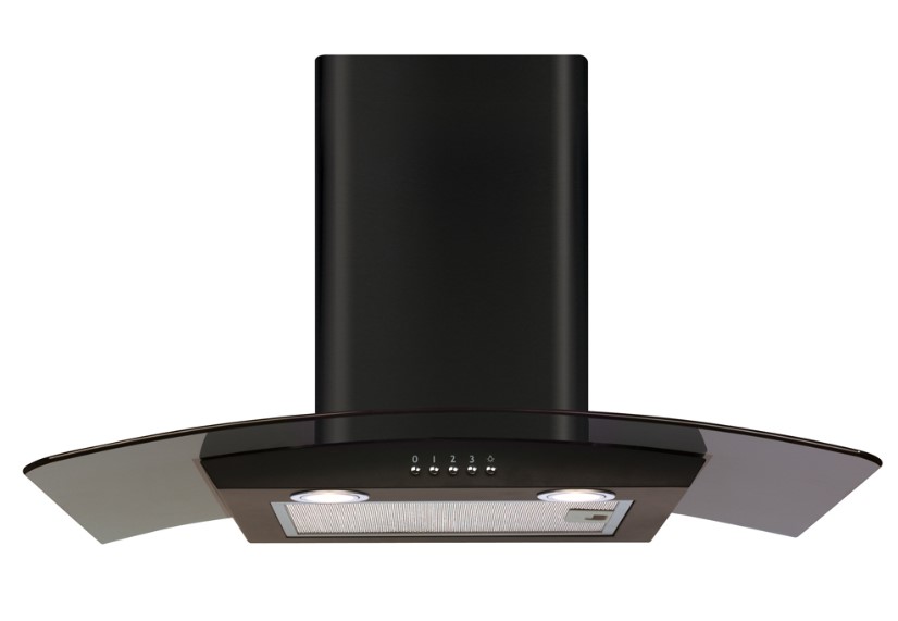 Cda Black Ecp72bl Curved Glass Extractor