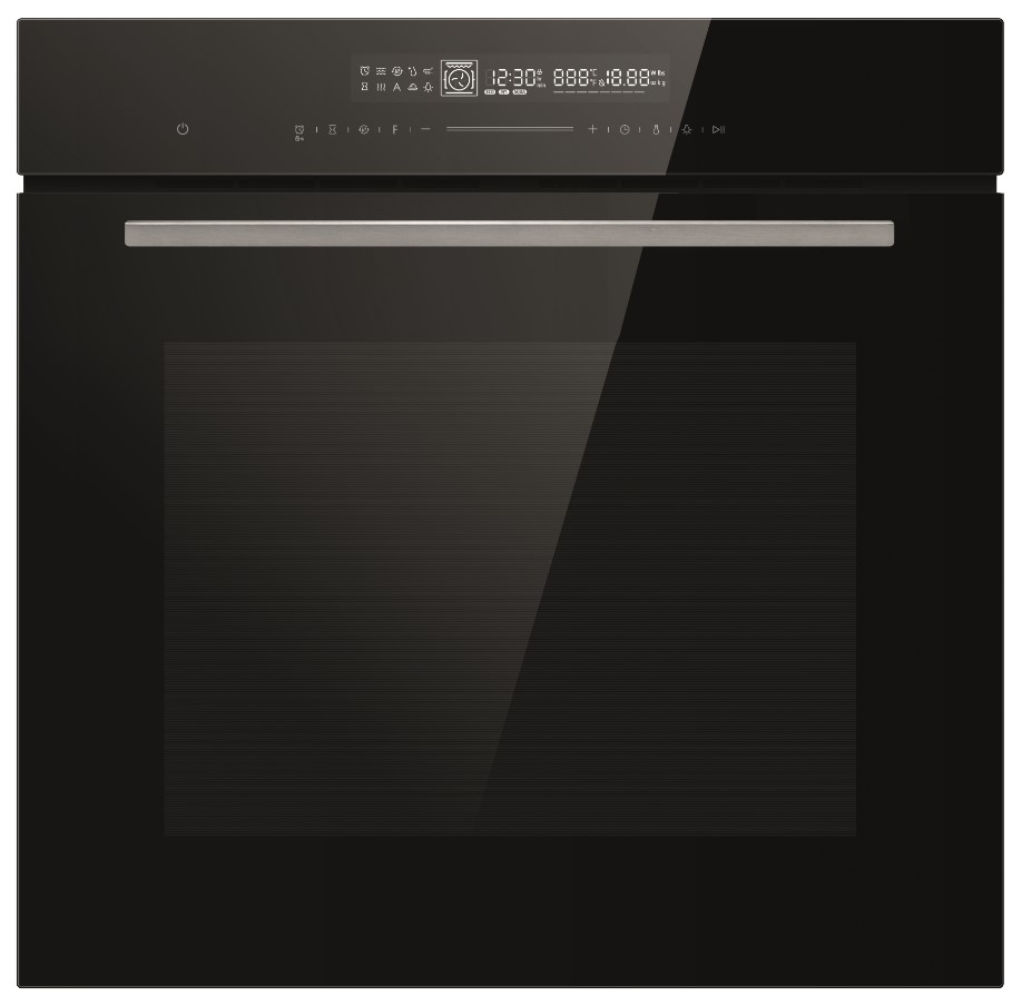 Cata Black Ubc72py Built In Single Oven - Pyro Self Cleaning