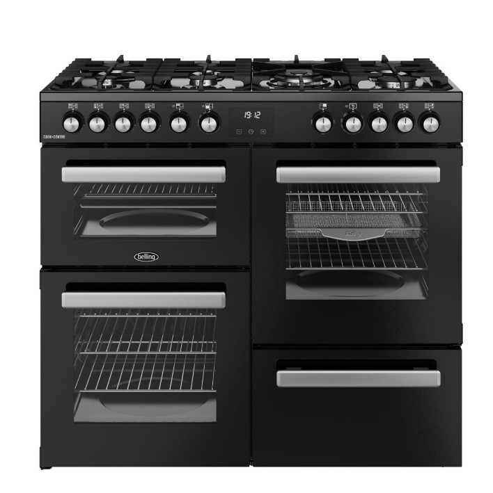 B&Q - Rca Cookcentre 100Df 444411799Black 100Cm Dual Fuel Range Cooker199L CapacityA Energy Rating - Image 3