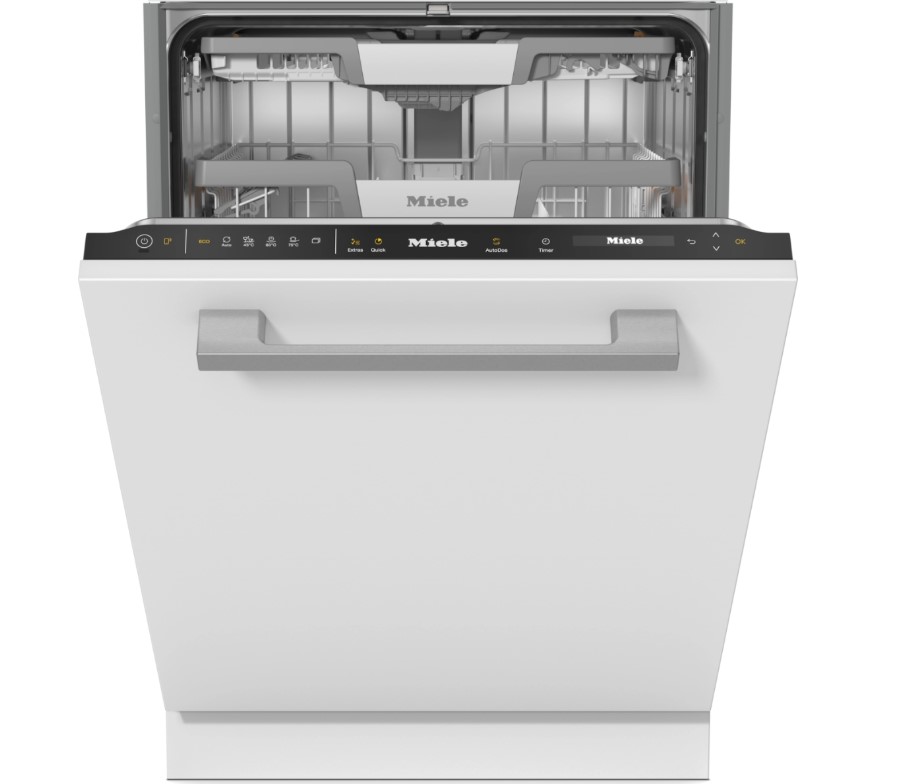 Miele Black Fully Integrated Dishwasher Xxl G 7655 Scvi Xxl Autodos Obsidian