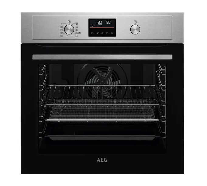 Aeg 6000 Series Bex535a61m Electric Oven - Stainless Steel