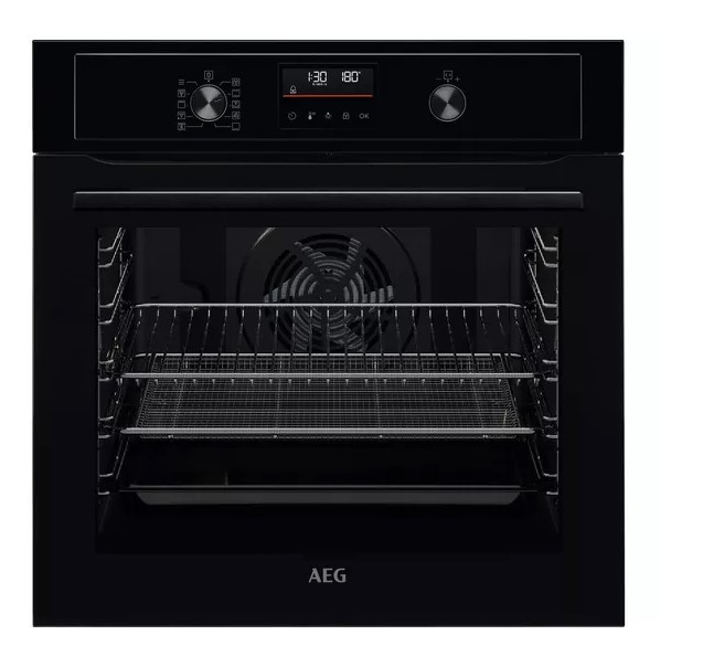 Aeg Black Bpx535a61b 3000 Airfry Pyrolytic Self Clean Built-In Oven