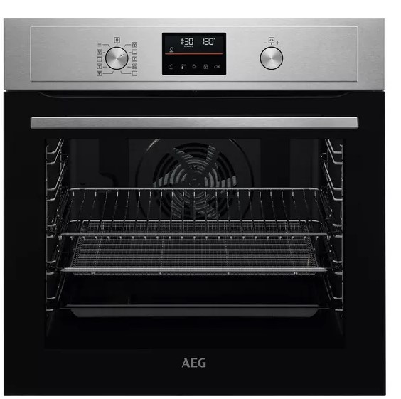 AEG BPX535A61M 72L Pyrolytic Self-Clean Electric Oven - Stainless Steel - Image 5