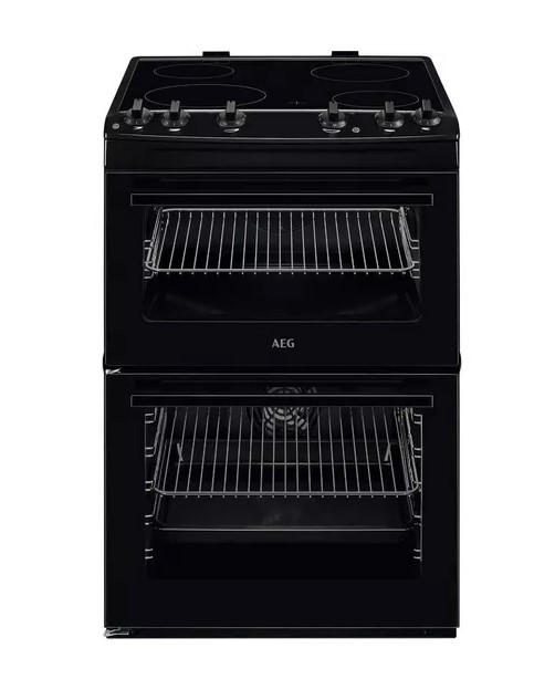 Aeg Black 5000 Surroundcook Ccx6501acb 60 Cm Electric Ceramic Cooker
