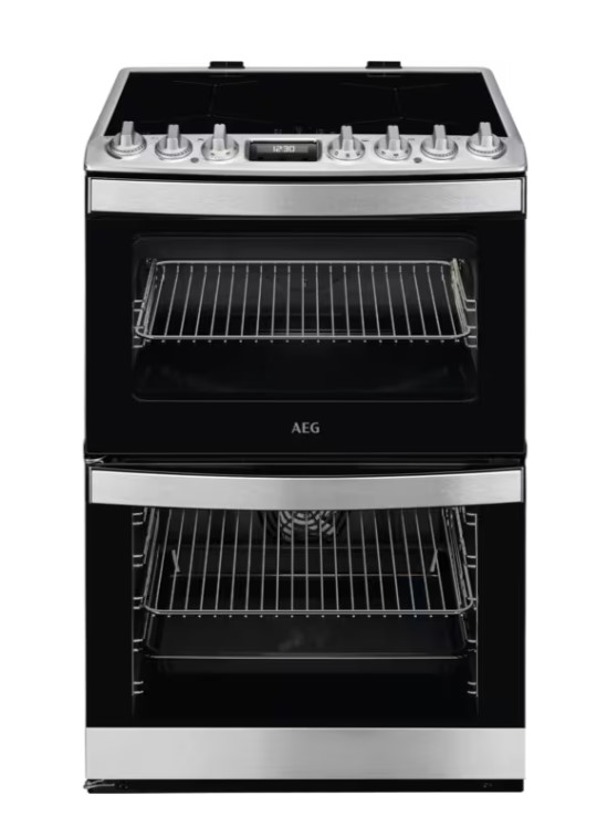 Aeg Golden 6000 Cib6743acm Steambake Cooker With Induction Hob
