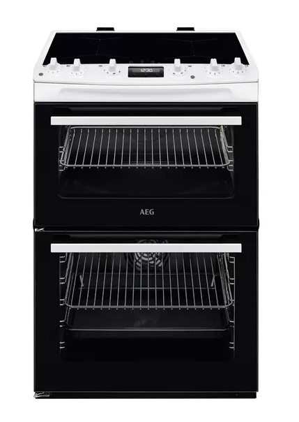 Aeg White 5000 Surroundcook Cix6540acw 60 Cm Electric Induction Cooker