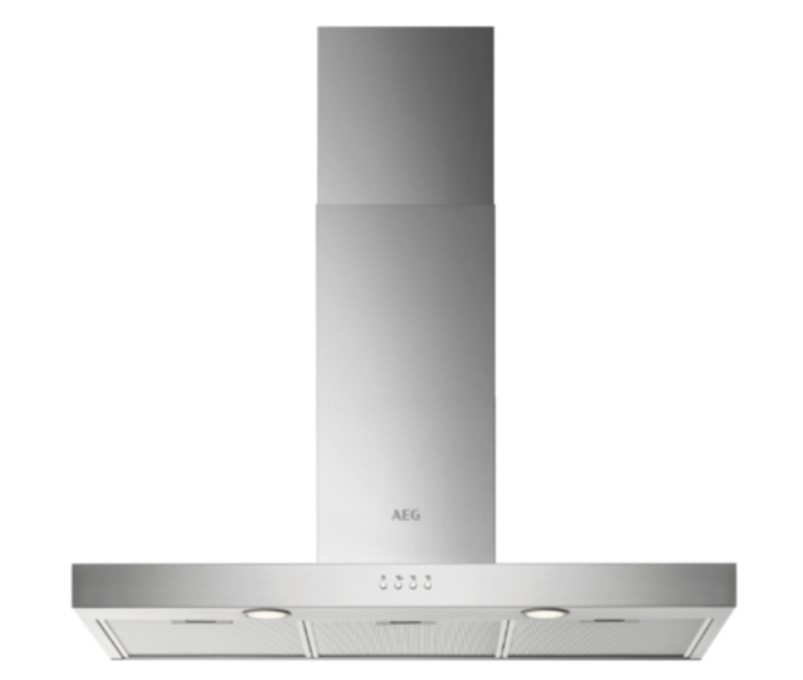 Aeg Dbx3950m 6000 Extractiontech 90Cm Chimney Cooker Hood, Stainless Steel, C Rated
