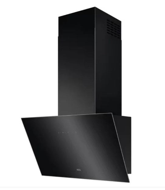 Aeg Black Dvx5661hb 6000 Hob2hood Cooker Hood 60 Cm