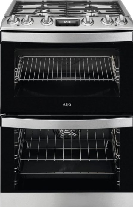Aeg 5000 Surroundcook Ckb6541acm 60 Cm Dual Fuel Cooker - Stainless Steel, Stainless Steel - Image 4