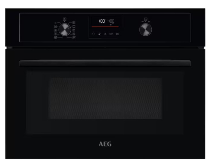 Aeg Black/Light Kmx365060b 3000 Combiquick Microwave And Built-In Oven