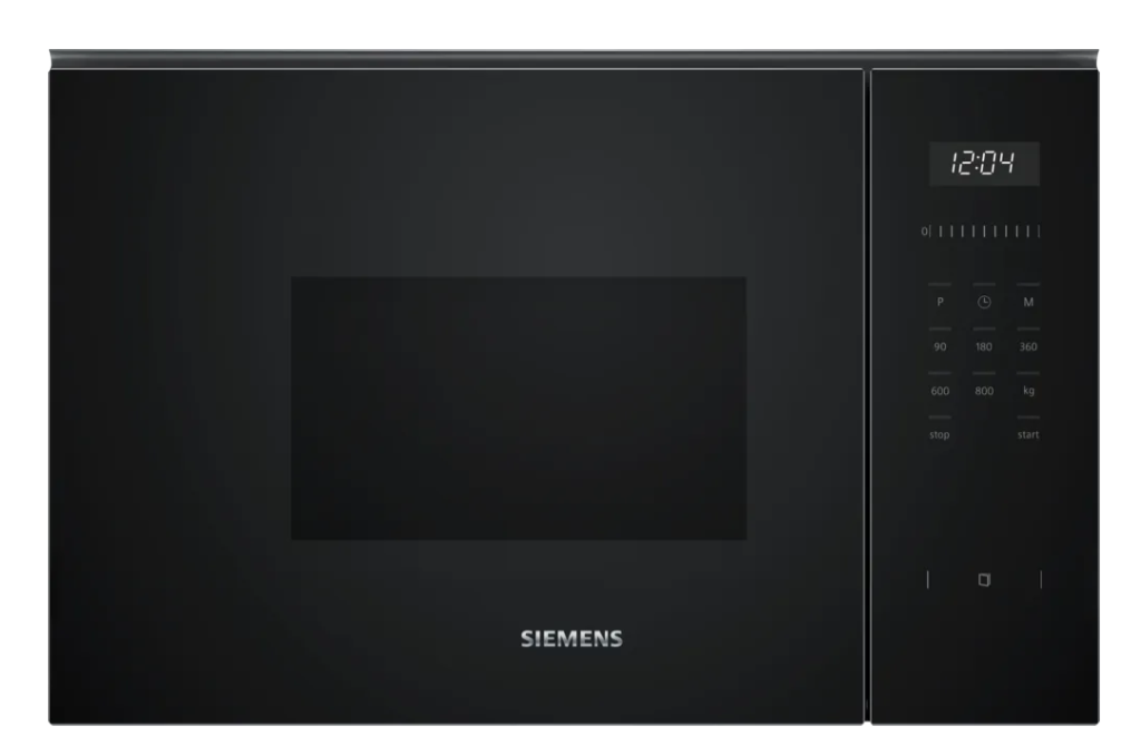 Siemens Black Bf525lmb1b Iq500 Built-In Microwave Oven