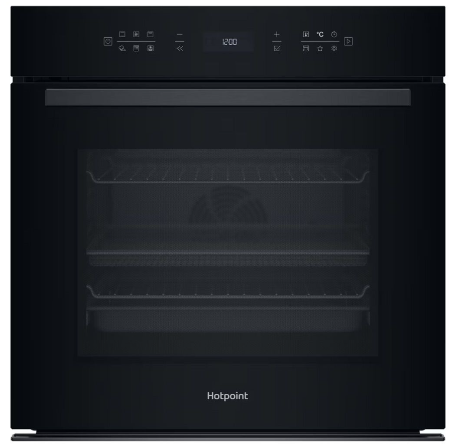 Hotpoint Black Hoi68pt1sbuk 73L Built-In Electric Oven - Image 7