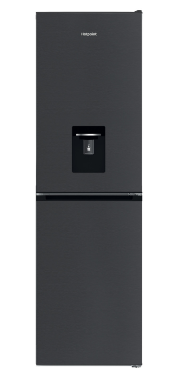 Hotpoint Dark/Grey Freestanding No Frost 50/50 Fridge Freezer With Water Dispenser - Image 8