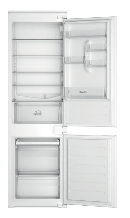 B&Q - Htc18D011A1White 70/30 Built In Static Fridge Freezer273L CapacityE Energy Rating - Image 9