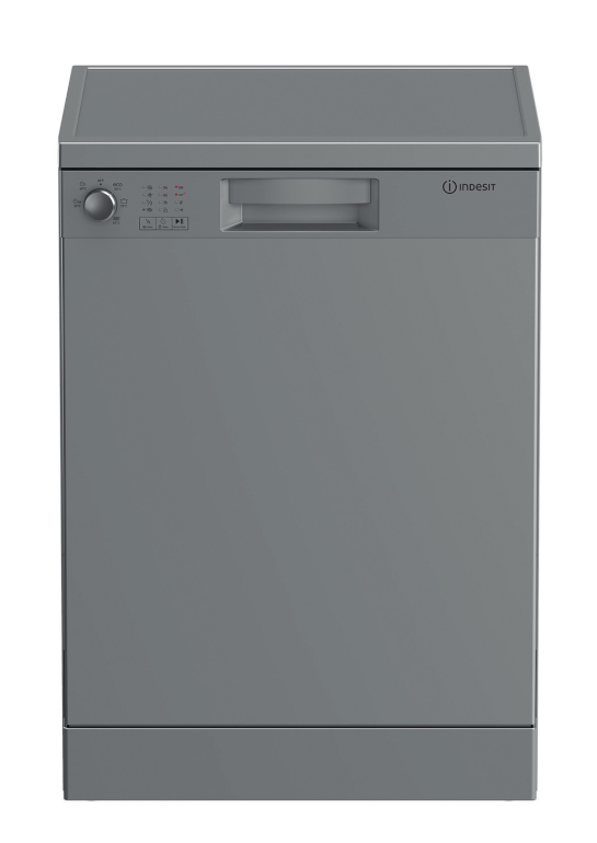 Indesit Freestanding Dishwasher - 13 Place Settings - Silver - Image 5