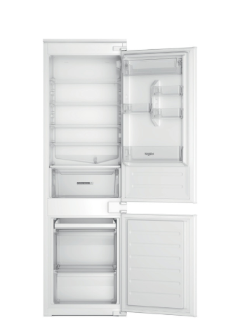 Whirlpool White Built-In Low Frost Fridge Freezer - 70/30 Split Whc18d041a1