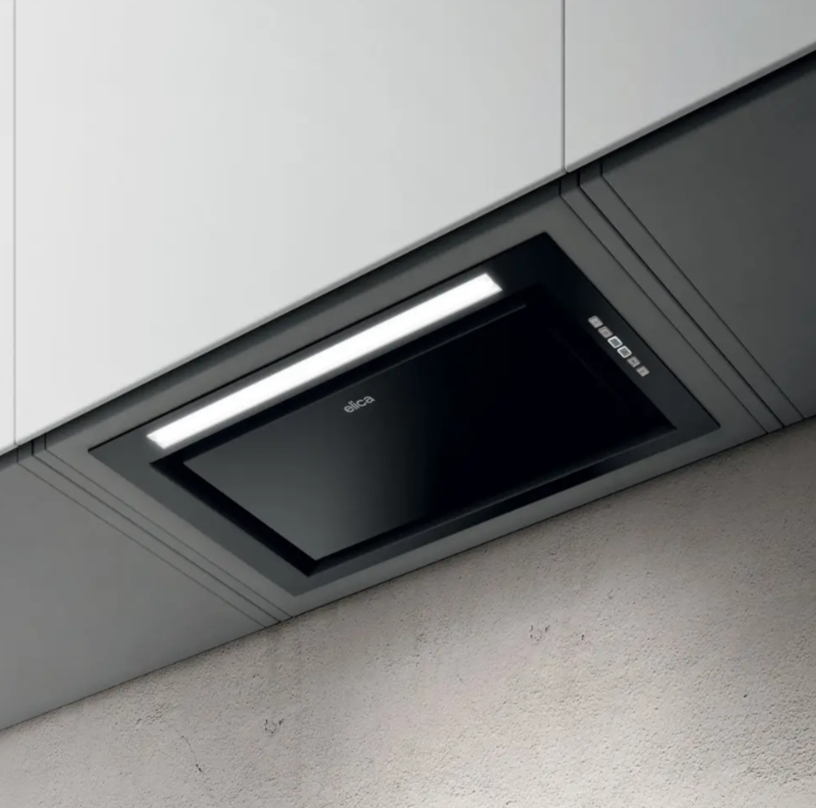 Elica Black Slk-Adv-Pls-B60 51Cm Canopy Hood - Matt