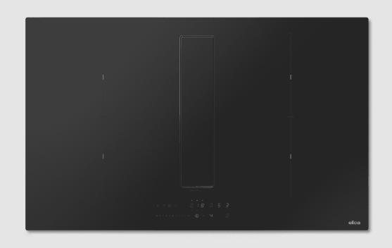Elica Black Nt-Fit Raw Xl 83Cm Vented Induction Hob Nt-Fit-Xl-Raw