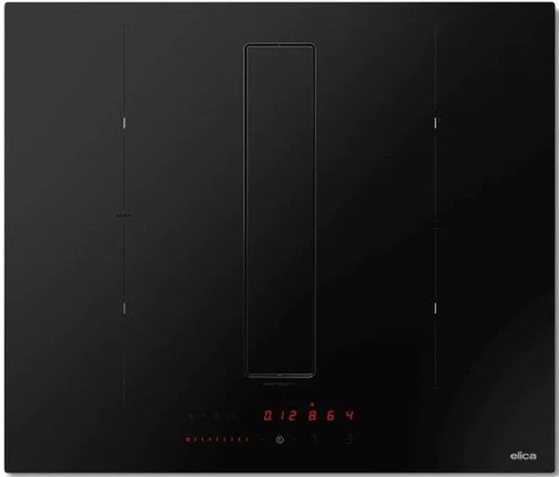 Elica Black Nikolatesla Nt-Fit-Raw-60 60Cm Wide Venting Hob - A Rated